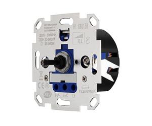 REV Variateur technique - Régulateur de luminosité 25-500 W, 230 VAC, Trafol. : 20-500 VA, argenté