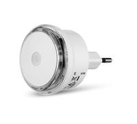 REV Veilleuse, lampe de nuit à LED avec détecteur de luminosité, 0,8 W, 10 LUX, blanche