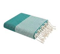 Reva - Fouta Serviette Plage nid d'abeille Coton recyclé 1x2 m Seychelles - 100 x 200 cm