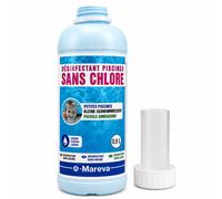 Traitement sans chlore piscine REVACIL MAREVA - 900 ml - avec bouchon doseur