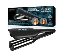 REVAMP 2-en-1 Beach & Volume Waver - boucleur à cheveux wavy avec fer à boucler en céramique et huiles Progloss, appareil wavy pour volume ou ondulations sur cheveux courts, mi-longs et longs