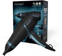 REVAMP 4000 Sèche-Cheveux - Sèche-Cheveux Puissant 2100W Léger, Séchage Rapide, 4 Réglages de Chaleur, 2 Vitesses et Air Froid pour Coiffure Sans Frisottis, Infusé avec des Huiles Nourrissantes