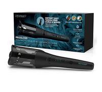 REVAMP Hollywood Wave Boucleur Fer à Boucler à Rotation Automatique - Barillet Céramique et Ionique, Onduleur pour Boucles Définies et Ondulations de Plage - Brosse Coiffante, Boucleur à Ondes