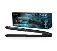 REVAMP Hydro Shield X Shine Lisseur Céramique - Fer à Lisser à Plaques Larges pour Cheveux Longs et Épais, Lissage et Boucles - Chauffe Ultra Rapide, Lisseur Professionnel de Salon