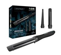 REVAMP Multiform 3-en-1 Curls & Waves Styler - Ensemble de Fers à Friser avec 3 Buses en Céramique, Outil de Coiffure pour Ondulations et Boucles, Huiles Super Lissantes, Fers à Friser Tous Cheveux