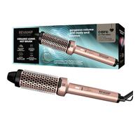 REVAMP Brosse Chauffante Céramique - 40mm Brosse Bouclante Ronde, Technologie Ionique, Huiles Progloss pour Volume, Boucles, Ondulations - Chauffe Rapide, Coiffure et Séchage Simultanés des Cheveux