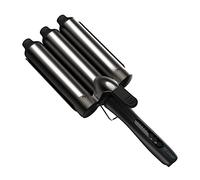 REVAMP Progloss Boho Beach Hair Waver Jumbo - Fer à Onduler 3 Cylindres 38 mm pour Ondulations Large Effet Plage, Réglage Température Variable et Arrêt Automatique