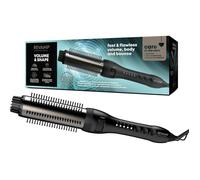 Revamp PROGLOSS Perfect Finish Brosse Chauffante Volume,Boucles et Ondulations 38mm | Brosse à Cheveux Chauffante pour brushing