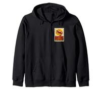 Revanche de la Crevette Humour Salé Colérique Vintage Sweat à Capuche