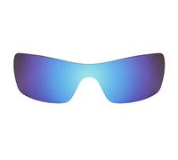Revant Verres de remplacement compatibles avec les lunettes de soleil Oakley Batwolf OO9101 - Miroir Bleu Glacier - Polarisé
