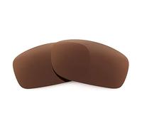 Revant Verres de remplacement compatibles avec les lunettes de soleil Oakley Fives Squared - Brun Foncé - Polarisé