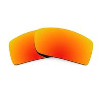 Revant Verres de remplacement compatibles avec les lunettes de soleil Oakley Gascan OO9014 - Miroir Rouge Feu - Polarisé
