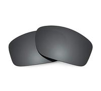 Revant Verres de remplacement compatibles avec les lunettes de soleil Oakley Valve OO9236 - Chrome Noir Miroir - Polarisé