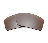 Revant Verres de remplacement pour Oakley Gascan Elite Pol Flash Bronze | Elite Polarized Flash Bronze Mirrored, Compatible avec OO9014, Polarisé anti-éblouissement, Protection UV 100 %
