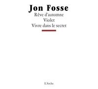 Rêve d'automne. Violet. Vivre dans le secret