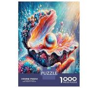 Rêve de Coquillage 1000 Pièces Puzzle Adultes Grâce éthérée de l'océan Coffret Puzzle Carton Solide - Ultra Dur Couples, Top Noté, Activité Parfaite À La Maison pour Tous 70x50cm/1000pcs