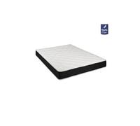 Rêve De Nuit Matelas 90x200 Latex + Aertech - Hauteur 20 Cm - Soutien Equilibré - Orthopédique