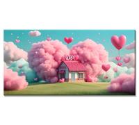 Rêve Diamond Painting Adulte Enfant 5D DIY Loisirs Créatifs Adultes Difficile Accessoires Inclus Paysage Broderie Diamant Painting kit Peinture xxl Grand Format Strass Point de Croix 55x110cm y-6104