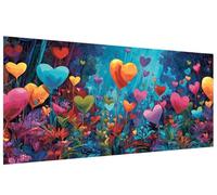 Rêve Diamond Painting Adulte Pays Des Merveilles Peinture Diamant Grand Format 90x180cm Broderie Diamant Kit DIY Diamond Painting Adulte Débutants Strass Broderie Point de Croix , Murale Décor A-U525