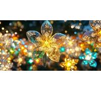 RêVe Diamond Painting Fleur Peinture Diamant Adulte Point de Croix Activité Manuelle Adulte Mosaique Loisir Creatif Peinture Diamant DIY Diamond-Painting Enfant pour Decoration Automne 20x40cm F - 305