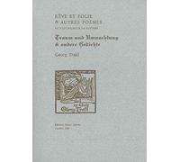 Rêve et folie et autres poèmes: Lettres choisies, édition bilingue français-allemand
