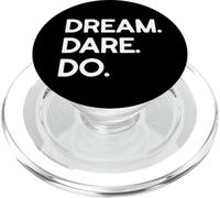 Rêve. Oser. Faire. PopSockets PopGrip pour MagSafe