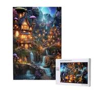 Rêve Puzzle Automne 5000 Pièces Adultes, DIY Puzzles Classiques Art avec Boîte d'emballage et Photos de Référence, Relaxation/Soulagement du Stress/Jeux Amusants, Creatif Cadeau pour Femme M-1496