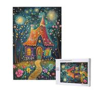 Rêve Puzzle Fleur 5000 Pièces Adultes, DIY Puzzles Classiques Art avec Boîte d'emballage et Photos de Référence, Relaxation/Soulagement du Stress/Jeux Amusants, Creatif Cadeau pour Femme M-1414