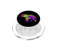 Rêve sans crainte Love Elephant LGBT Pride PopSockets PopGrip pour MagSafe