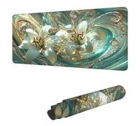 Rêve Tapis de Souris XXL 1000 x 500 mm Grand Tapis de Souris Gamer Lis sous Main Bureau Bords Cousus Imperméable Antidérapant, pour PC, Ordinateur Portable Améliore la Précision et la Vitesse H-2175