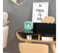Réveil 2 en 1 Billy Clock Turquoise