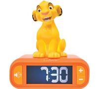 Réveil 3D du Roi Lion Avec veilleuse et sons Simba