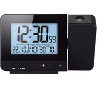 Réveil à Projection avec Projecteur au Plafond Numérique, Table de Chevet avec Température, Snooze et Luminosité Réglable pour Chambre