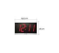 Réveil malentendant GEEMARC - BD4000SS Horloge LED - Grand affichage de la date, heure et température