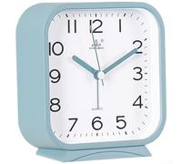 Réveil à quartz avec design épuré, construction légère et chronométrage précis pour tout environnement (vert)