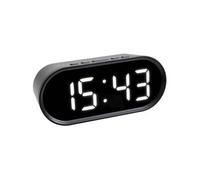 Réveil à quartz Dostmann 60.2025.01 noir