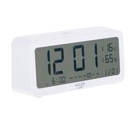 Réveil Adler écran rétroéclairé température humidité AD1195w