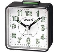 Réveil analogique - CASIO - Affichage analogique - Éclairage Neobrite - Alarme quotidienne - Résine noire