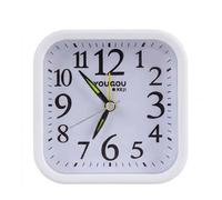 Réveil Analogique pour Chambre avec Fonction d’Alarme et Éclairage Blanc