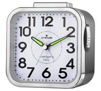 Réveil Analogique Quarz Pour Seniors Noir A530-7 Sans Tic Tac Grandes Chiffres