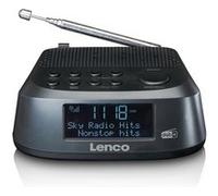 Réveil avec DAB+ et FM noir CR-605BK lenco noir G