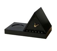 Réveil avec lumière - Étagère ergonomique pour le plateau de table - Présentoir à livres triangulaire avec porte-gobelet - Pour hommes, femmes, amis, , enseignants, étudiants, auteurs, amoureux