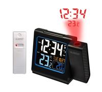 Réveil avec projection avec capteur La Crosse Technology WT552 Noir
