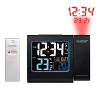 Réveil avec projection avec capteur La Crosse Technology WT552 Noir