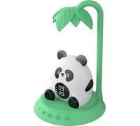 Bigben Réveil Enfant Veilleuse Panda, Réveil Lumineux et Éducatif Jour Nuit, 6 Mélodies, Intensité Réglable, Veilleuse Musicale et Lampe de Chevet pour Fille et Garçon. TAï - SLKIDSPANDA