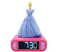 Lexibook Réveil Disney Princesses Cendrillon 3D Veilleuse Multicolore TU