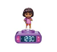 Réveil avec veilleuse Dora en 3D