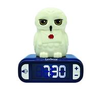 Réveil avec veilleuse hedwige en 3d multicolore TU