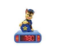 Réveil avec veilleuse Paw Patrol Chase en 3D