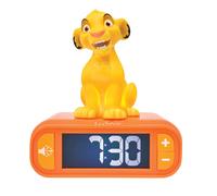 Réveil digital avec veilleuse Simba et effets sonores